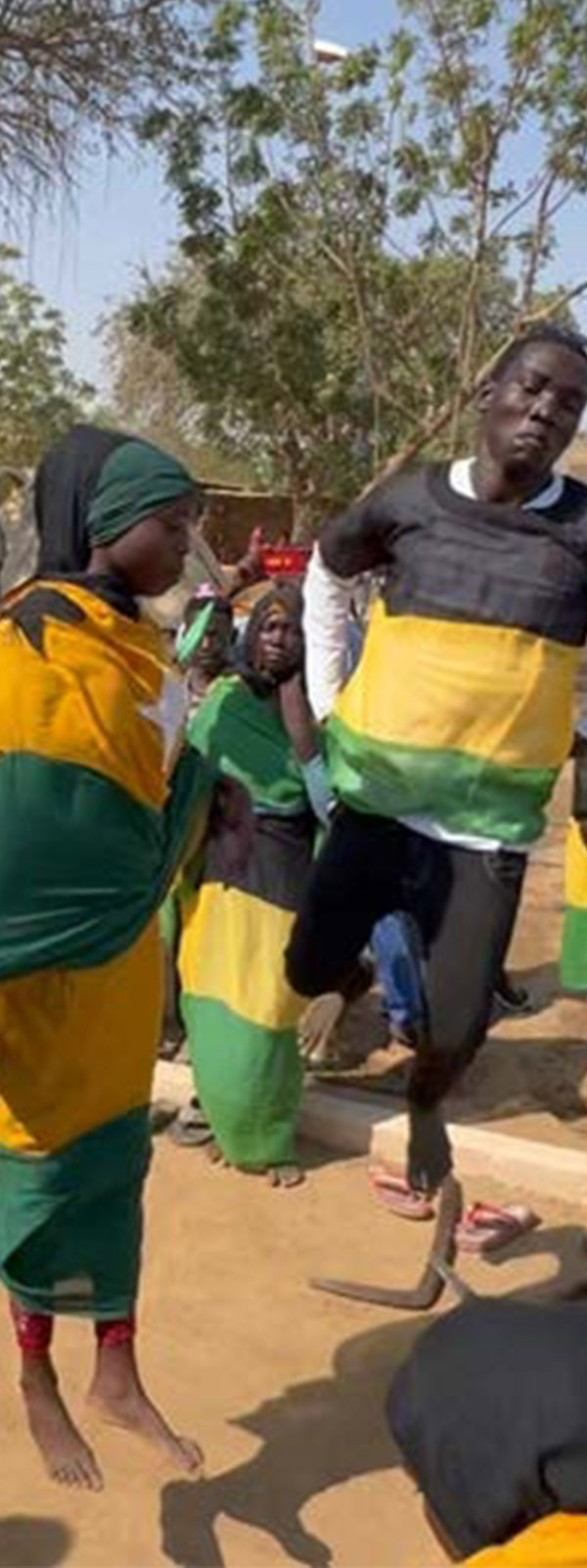 Nuba Dance Central Sudan