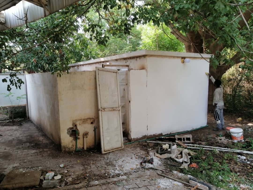 Toilet block restoration