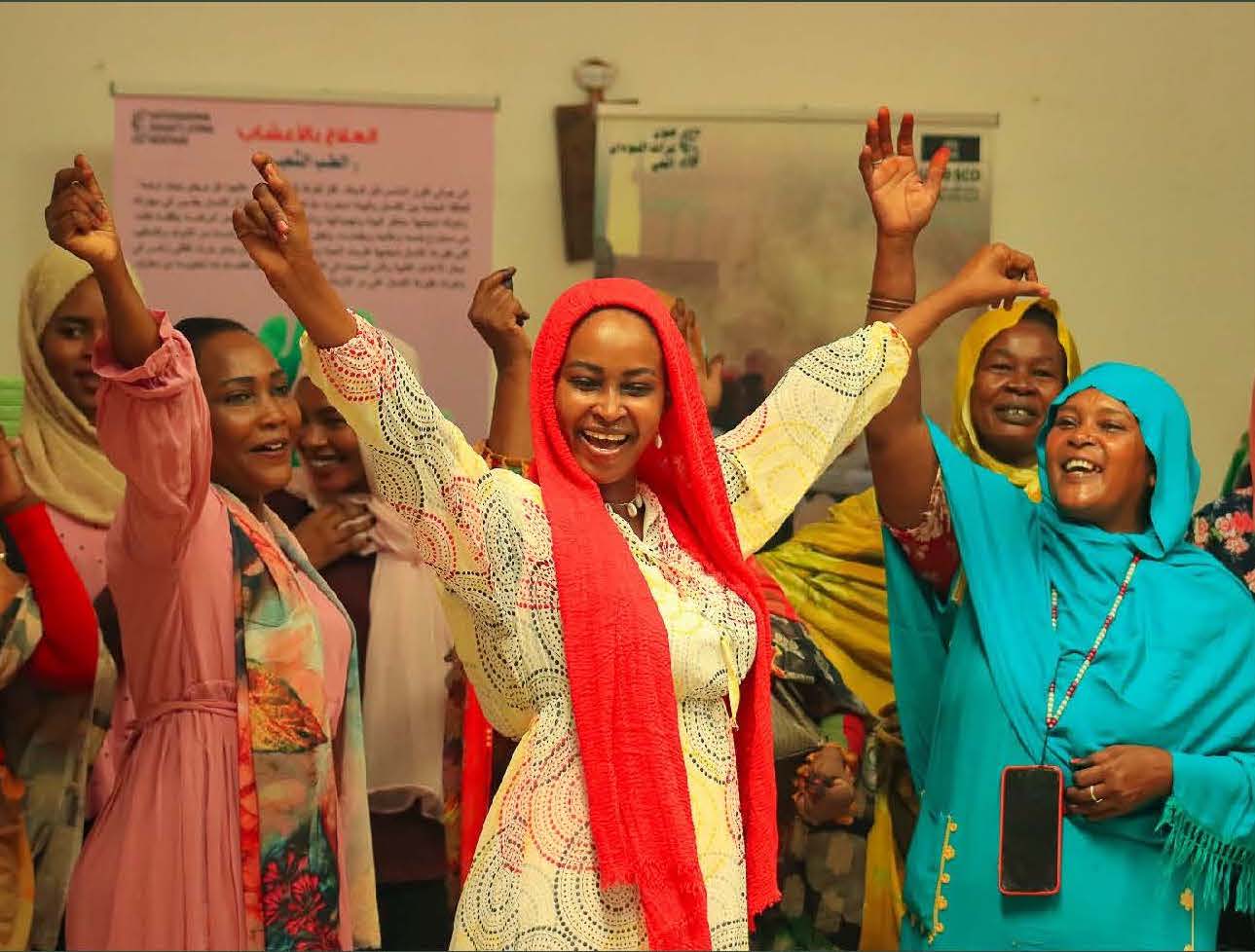 Museum rotunda floor prepared
