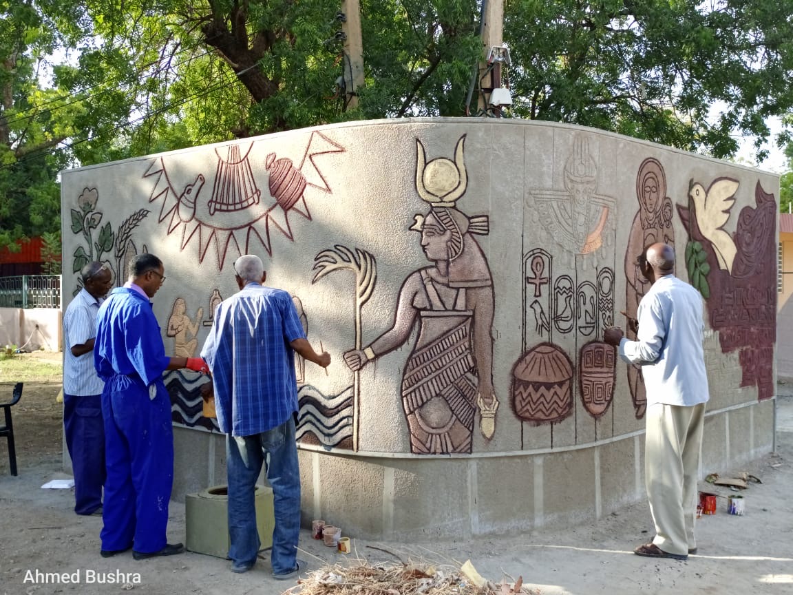 Completed mural exterior